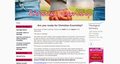 Desktop Screenshot of christian-courtship.com